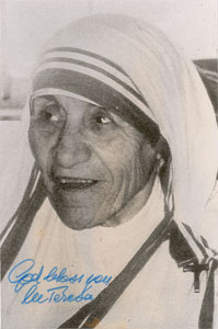 Lot #372  Mother Teresa