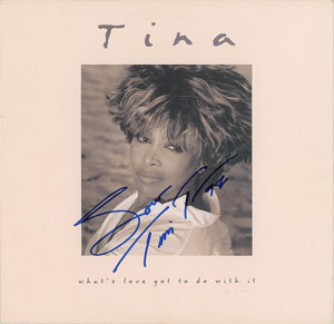 Lot #815 Tina Turner
