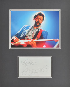 Lot #750 Eric Clapton - Image 1