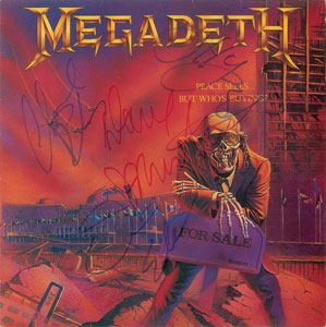 Lot #784  Megadeth - Image 1