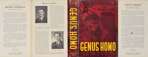 Lot #97 L. Sprague de Camp and P. Schuyler Miller: Genus Homo Signed Book - Image 4