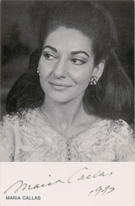 Lot #660 Maria Callas