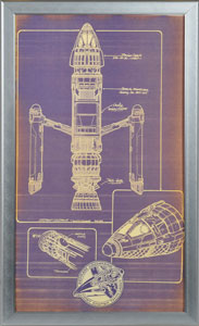 Lot #72 Screen-Used Star Trek: Enterprise Print - Image 1
