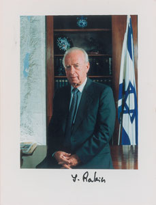 Lot #385 Yitzhak Rabin - Image 1