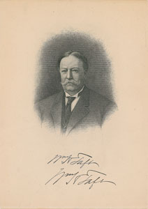 Lot #239 William H. Taft - Image 1