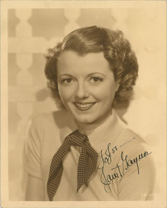 Lot #914 Janet Gaynor - Image 1