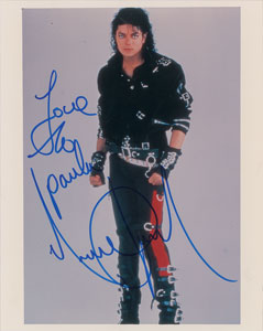Lot #828 Michael Jackson