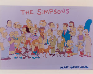 Lot #575 Matt Groening - Image 1