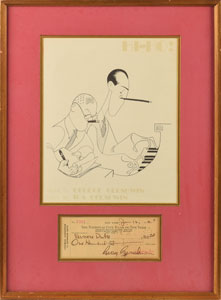 Lot #670 George and Ira Gershwin