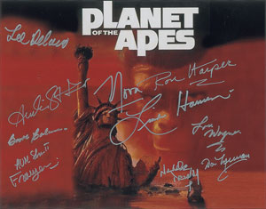 Lot #39  Planet of the Apes Signed Photograph