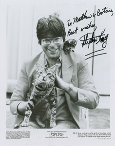 Lot #106 Stephen King Signed Photograph