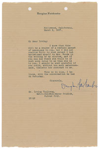 Lot #908 Douglas Fairbanks, Sr - Image 1