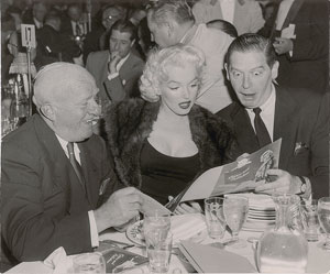 Lot #956 Marilyn Monroe and Milton Berle - Image 1