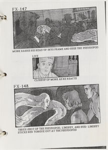 Lot #11 The Abyss Storyboard - Image 11