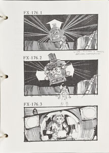 Lot #11 The Abyss Storyboard - Image 8