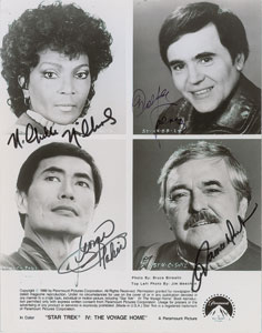 Lot #59  Star Trek IV: The Voyage Home Signed Photograph - Image 1
