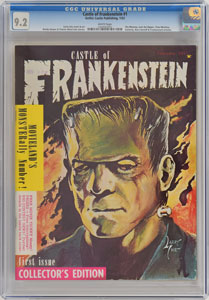 Lot #19  Castle of Frankenstein Magazine
