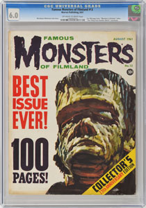 Lot #26  Famous Monsters of Filmland Group of (11) Magazines - Image 5
