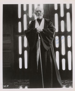 Lot #76 Alec Guinness Signed Photograph