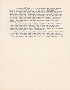 Lot #6046 Charles Lindbergh Typed Letter Signed - Image 3