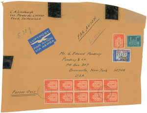Lot #6046 Charles Lindbergh Typed Letter Signed - Image 6