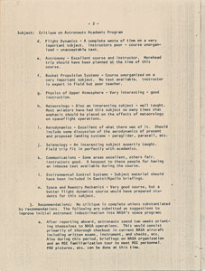 Lot #6143 Frank Borman 1963 Academic Training Memorandum - Image 5