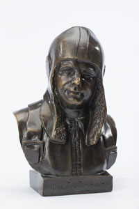 Lot #6066 Yuri Gagarin Bust Sculpture