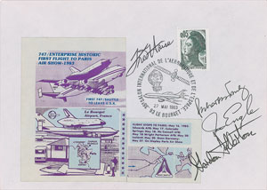 Lot #6720  Space Shuttle Approach and Landing Tests Signed Cover - Image 1