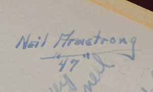 Lot #6335 Neil Armstrong Signed 1946 High School Yearbook - Image 3