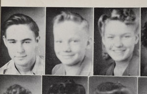 Lot #6334 Neil Armstrong 1945 High School Yearbook - Image 3