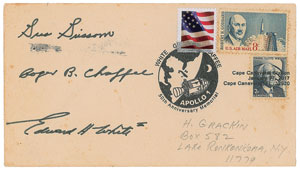 Lot #6279  Apollo 1 Autopen Postal Cover