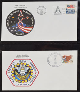 Lot #6722  Space Shuttle Postal Cover Set - Image 2