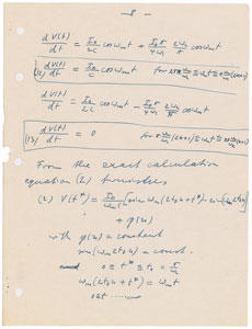 Lot #6049 Hans Hosenthien Handwritten Papers - Image 1