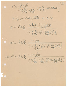 Lot #6049 Hans Hosenthien Handwritten Papers - Image 3