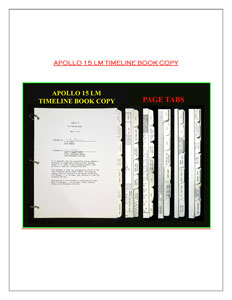 Lot #6548  Apollo 15 LM Timeline Book - Image 5