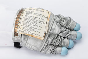 Lot #6494  Apollo 15 EVA Training Cuff Checklist - Image 1