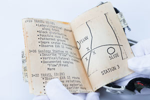 Lot #6494  Apollo 15 EVA Training Cuff Checklist - Image 3