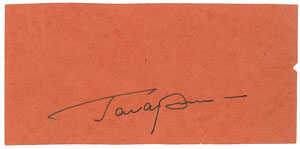 Lot #6067 Yuri Gagarin Signature - Image 2