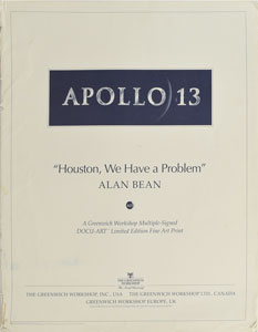 Lot #6464  Apollo 13 Signed Print - Image 2