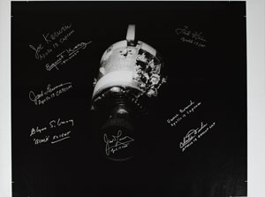 Lot #6461  Apollo 13 Multi-Signed Print - Image 1