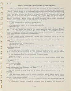 Lot #6238 Jack King's Apollo 204 Review Board Report - Image 3