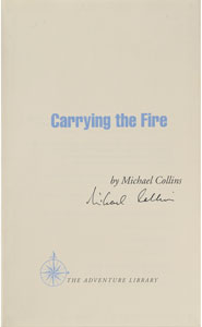 Lot #6394 Michael Collins Signed Book