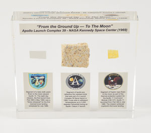 Lot #6241  Apollo Program Artifact Display - Image 1