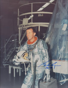 Lot #6095 Gordon Cooper Handwritten Notes and Signed Photo - Image 2