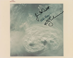 Lot #6305  Apollo 9 Signed Photograph