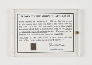 Lot #6502  Apollo 14 Microfilm - Image 1