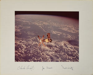 Lot #6632  Skylab 2 Signed Photograph