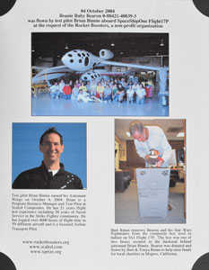 Lot #6690  SpaceShipOne Flown Beanie Baby - Image 4