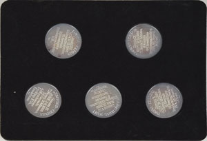 Lot #6729  International Mint Space Medal Sets - Image 2