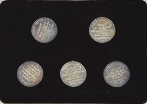 Lot #6729  International Mint Space Medal Sets - Image 4